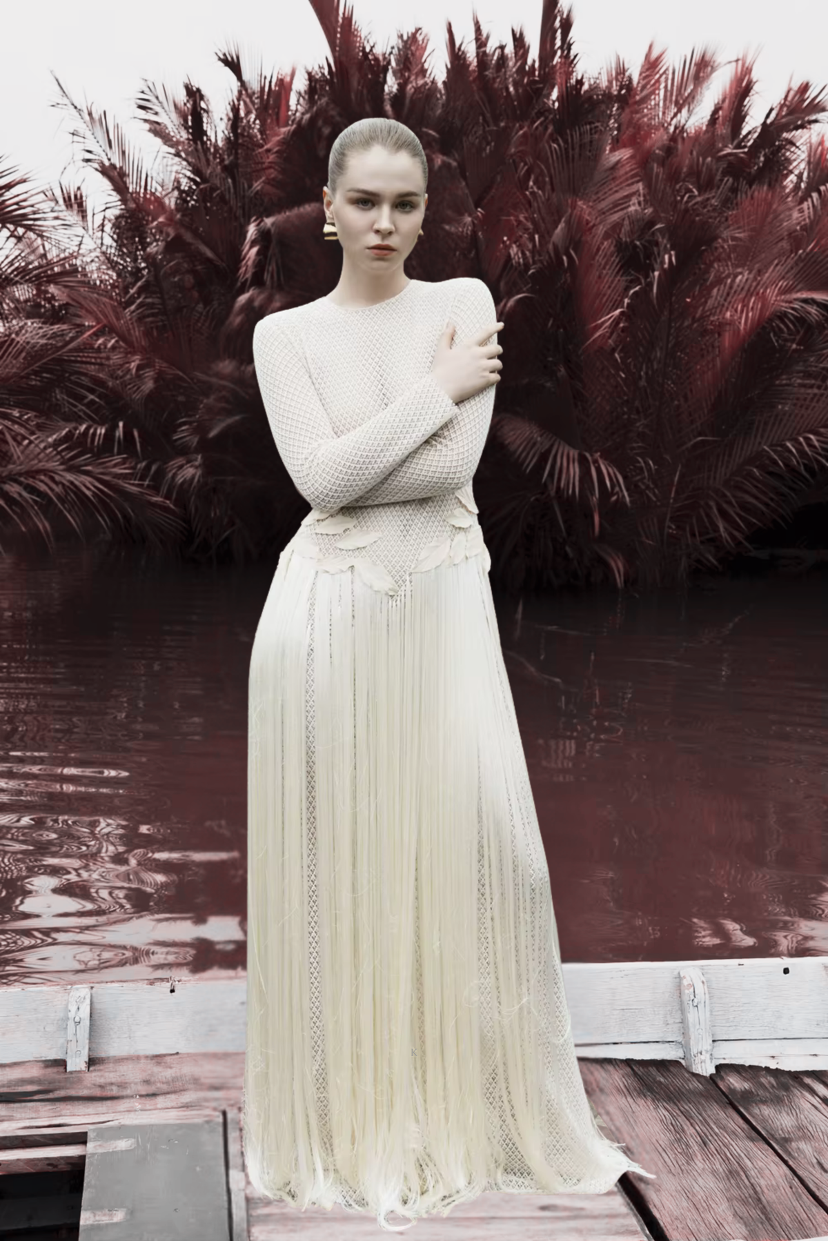BLACKINA — LARISSA LONG DRESS