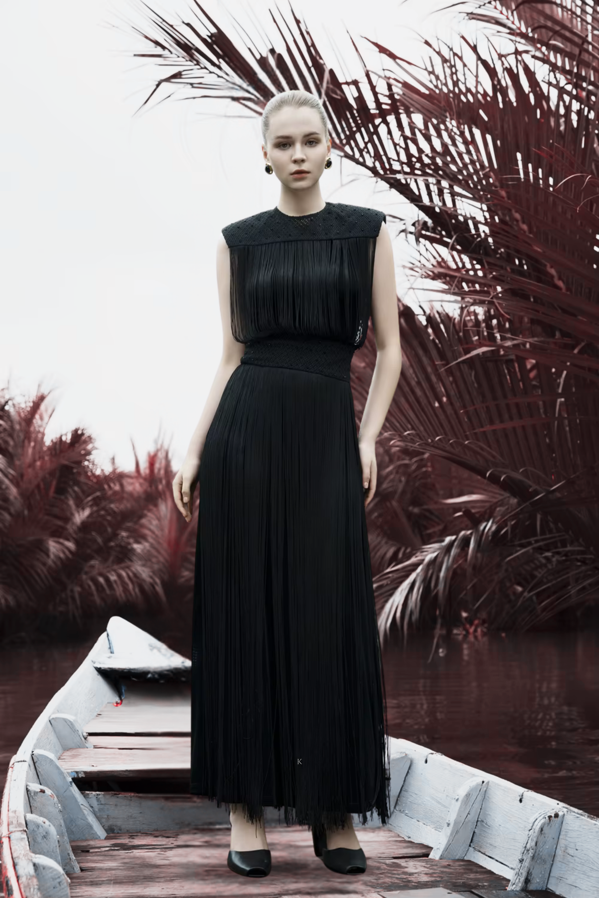 BLACKINA — IVY MIDI DRESS