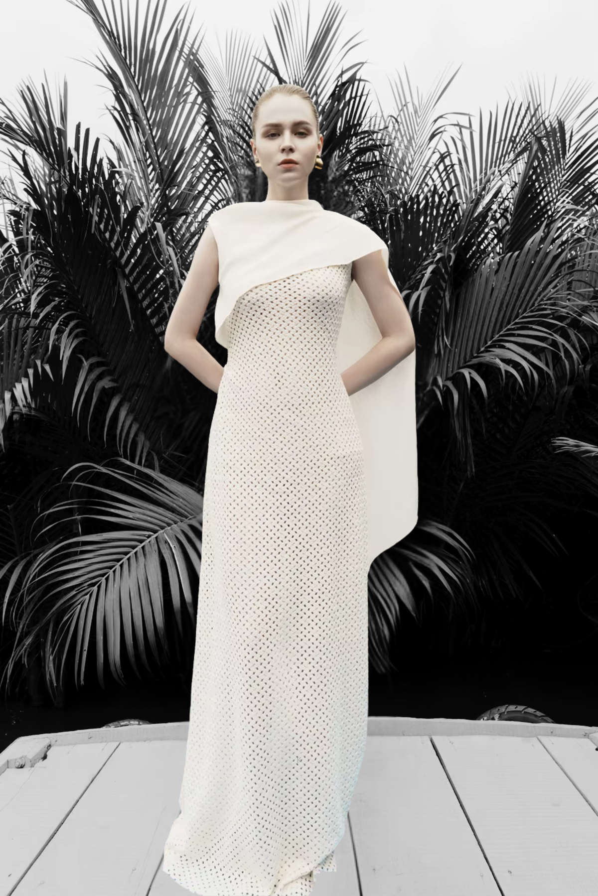 BLACKINA — ALIYAH LONG DRESS